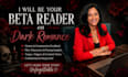 be your beta reader on dark romance