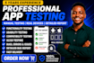 provide closed testing 12 testers 20 testers mobile app testing 12 testers