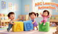 create kids educational shorts, abc counting and learning animation videos