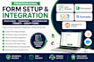 setup zoho forms formstack 123formbuilder formsite gravity forms integration