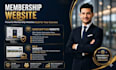 build membership website, lms website and subscription website