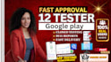 provide closed testing 12 testers 20 testers mobile app testing 12 tester