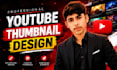 design high quality youtube thumbnails