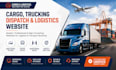 cargo website, trucking dispatch, moving company, freight, logistics website