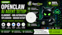 setup openclaw ai agent, clawdbot, n8n automation vps server