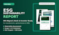 write a gri aligned esg report for your business