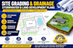 design site grading, drainage, stormwater land development plans