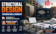 do structural design, retaining wall, basement for residential and commercial