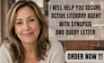 help you secure active literary agent with synopsis and query letter