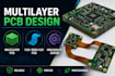 design multilayer rigid, flex, and rigid flex pcb designs
