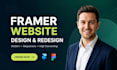 framer website design webflow website, figma to framer conversion fix bugs