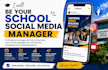 be your school social media manager