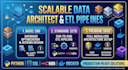 design scalable sql databases and medallion architecture pipelines