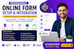 setup google forms, typeform, jotform, microsoft forms, surveymonkey integration