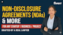 draft custom nda and confidentiality agreement