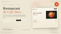 build a modern website for your restaurant or cafe