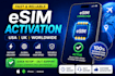 set up fast usa esim with unlimited data plans