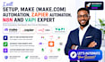 setup make come made come automation zapier automation n8n and vapi expert