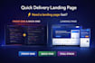 a premium saas landing page with nextjs and tailwind CSS