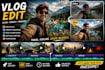 make youtube videos edit within 24 hours and thumbnail also
