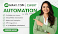 fix make com, setup make com automation, made com, ai automation make com expert