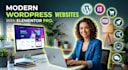 design a professional wordpress website or landing page with elementor pro
