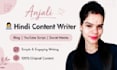 write engaging hindi blog articles, youtube scripts