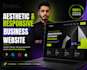 design an aesthetic responsive business website