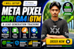 setup meta pixel capi ga4 GTM and lead generation tracking