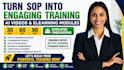 turn sop into 30 60 90 day onboarding ai training videos and elearning modules