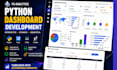 create an interactive python dashboard for business insights