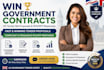 write UK tender bid proposal for government contracts fast