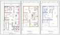 do PDF to autocad dwg floor plan, revit model and 3d render