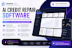 build ai credit repair saas software, ai generate dispute letters