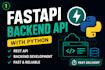 fastapi backend api with python