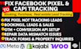 repair pixel tracking issues conversion api setup data mismatch real estate site
