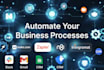 automate your business processes using makecom zapier n8n intergromat integrate