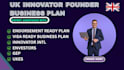 write a UK innovator founder visa business plan