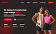 build squarespace personal trainer website yoga instructor site health website