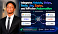 do zapier webhook slack airtable stripe trello jira api integration