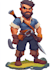 do pixel art animation 2d sprite sheet pixel art character