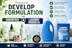 develop formulation for cosmetics and laundry products