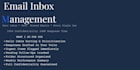 manage your executive email inbox and keep it at zero daily