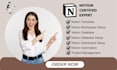 setup notion workspace, do notion template design notion dashboard workflow