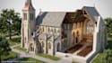 create realistic 3d church interior, exterior design and rendering