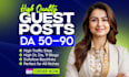 publish guest post with dofollow backlink on high da guest posting sites