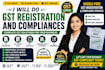 do gst registration and compliances
