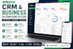 build all in one CRM task tracker dashboard, supabase business automation system