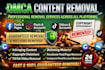 remove facebook, instagram, tiktok under dmca in 24 hours with gurantee