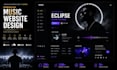 l design a music website, artist website, and dj website for promotion